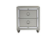 Riley Silver Nightstand