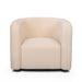 Curves Performance Velvet Swivel Accent Chair - Home And Beyond