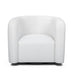 Curves Performance Velvet Swivel Accent Chair - Home And Beyond