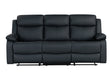 U6026 Pu 72A Reclining Sofa with LED