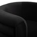 Curves Performance Velvet Swivel Accent Chair - Home And Beyond