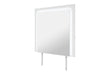 Naomi Silver Marble Mirror with LED