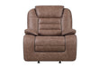 U2250 Brown Glider Recliner