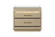 Genesis Gold Nightstand with LED