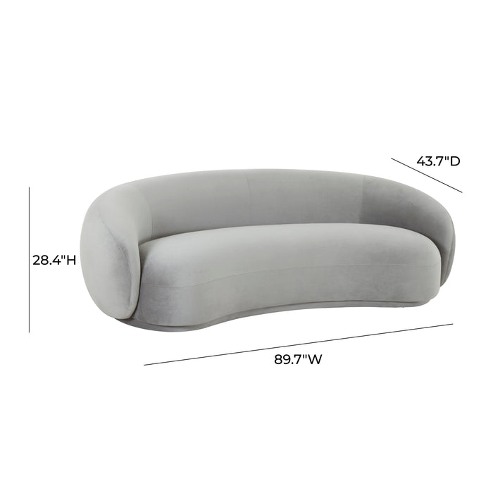 Kendall 90" Performance Velvet Sofa