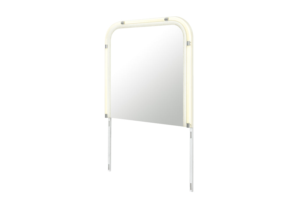 Lyra Beige Mirror with LED