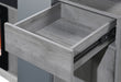 Zoro Grey 76" Entertainment Unit with Bluetooth Speaker