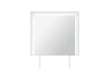 Naomi Silver Marble Mirror with LED