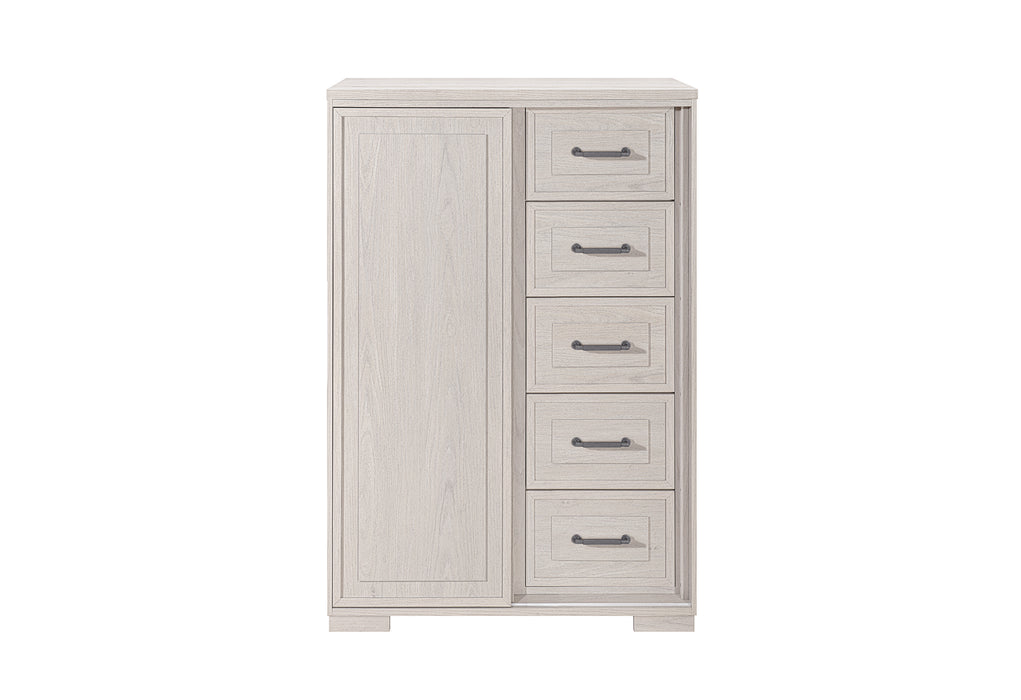 Clara Beige Sliding Door Chest