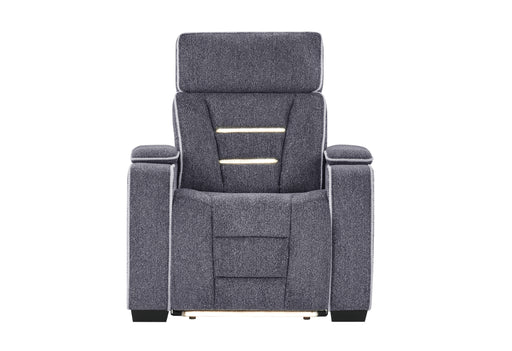 U1895 Grey P2 Recliner with IS and LED