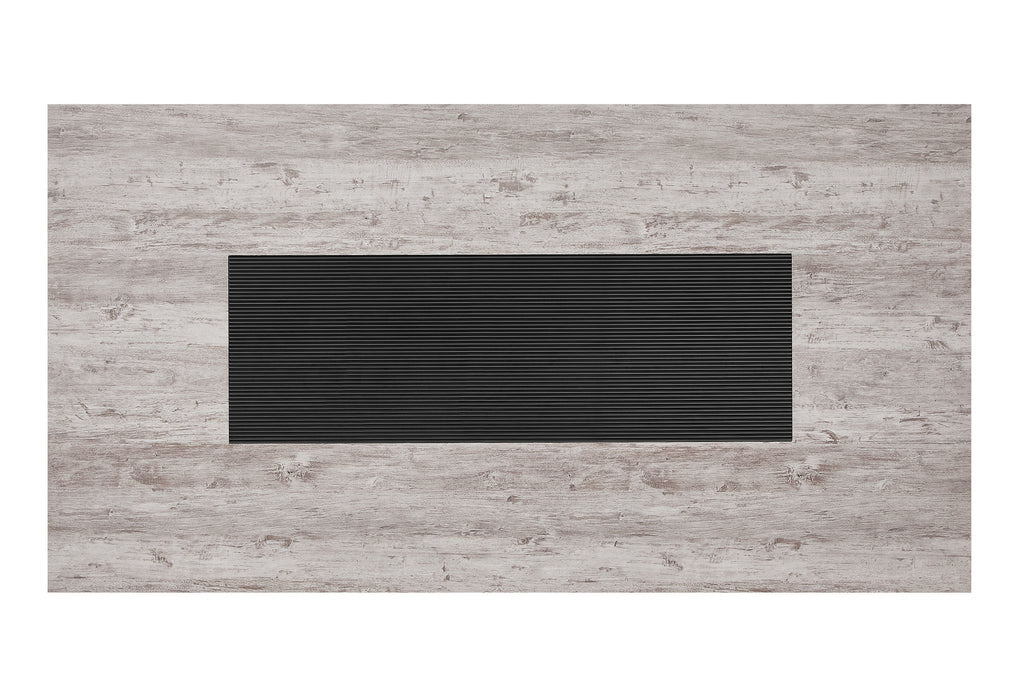 D8030 Dining Table with Storage Drawers and Storage Door