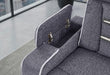 U1895 Grey P2 Recliner with IS and LED