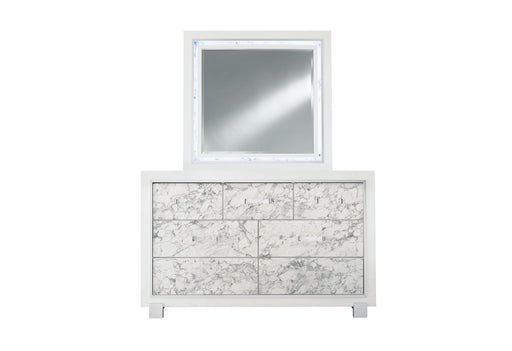 Santorini White Mirror