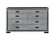 Isabella Grey Dresser with LED