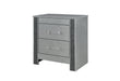 Logan Silver Nightstand