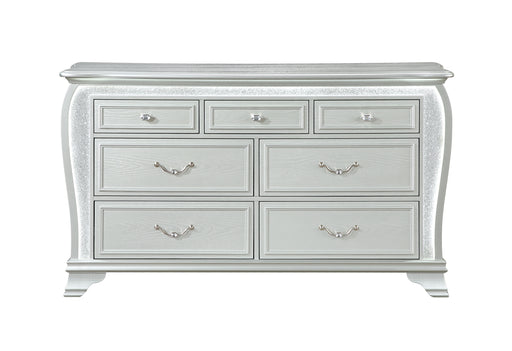 Aria Silver Dresser with LED