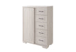 Clara Beige Sliding Door Chest