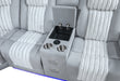 U8000 Grey P2 Sectional with LED