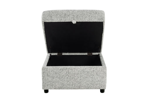 U9401 Nickel Sofa Bed Ottoman with Storage