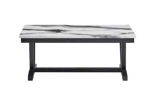 T1319 Blk/Wht Coffee Table