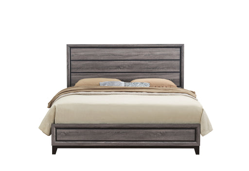 Kate Grey Queen Bed, Dresser, Mirror, Chest and 2 Nightstands