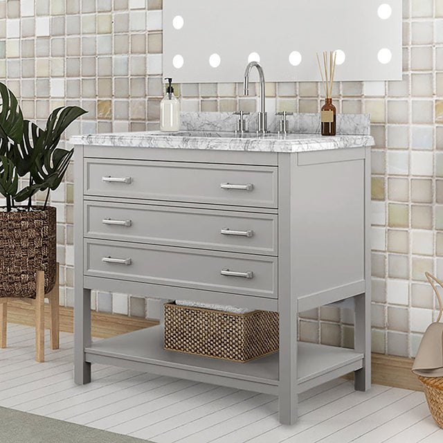 Reston Vanity with Top/ Sink - Home And Beyond