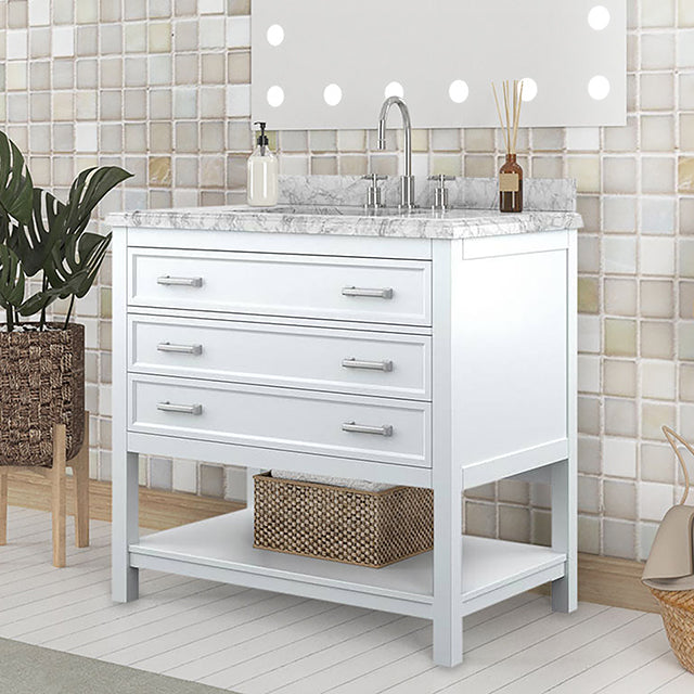 Reston Vanity with Top/ Sink - Home And Beyond