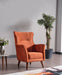 Alyans Living Room Armchair, Orange - Home And Beyond