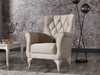 Asos Living Room Armchair, Khaki Beige - Home And Beyond