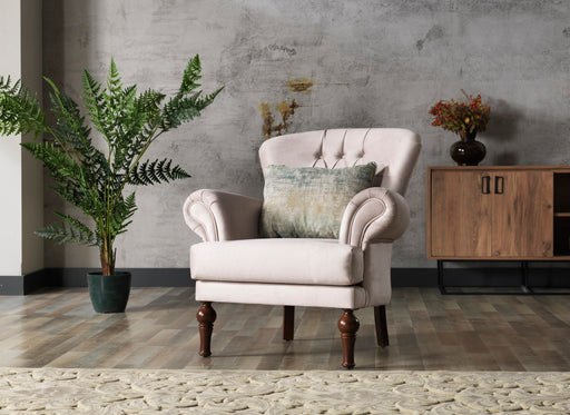 Chester Living Room Armchair, Cream - Home And Beyond