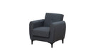 Leo Living Room Armchair, Grey - Home And Beyond