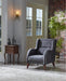 Lizbon Living Room Armchair, Grey - Home And Beyond