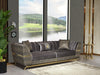 Madrid 3 Seat Sofa, Grey - Home And Beyond