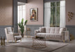 Clara 3 Seat Sofa, Beige - Home And Beyond